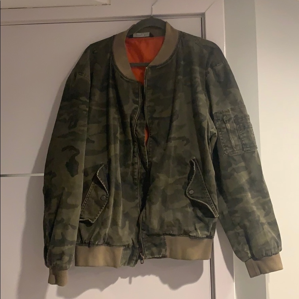 Zara camouflage jacket